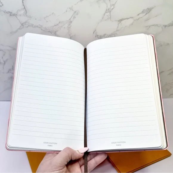 Louis Vuitton Pink Jane Notebook MM - Picture 3 of 6